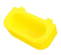 JOINPAYA Récipient Suspendu pour Oiseaux Bol Alimentaire Plastique pour Perroquets et Petits Oiseaux Accessoire de Cage Pratique et Réutilisable Évite Renversements pour Pigeons Cockatiels