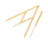 JOINPAYA Règle de Mesure des Sourcils Nombre D'or, Acier Inoxydable