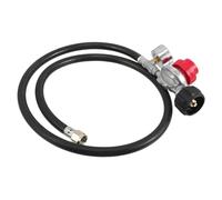 JOINPAYA Régulateur De Pression De Four en Fonte - Régulateur Haute Pression Réglable 0-30 Psi, Interface Standard 3/8, Entrée Qcc1 pour Barbecues, Brûleurs À Et Systèmes De Chauffage