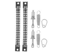 JOINPAYA Ressorts de Pédale de Grosse Caisse Double Chaîne Haute Performance de Remplacement pour Batterie Jazz