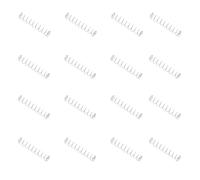 JOINPAYA Ressorts de Stylo à Bille en Acier Inoxydable 04 X 4 X 20 MM 20 Pièces Ressorts de Compression pour Recharges de Stylo Gel
