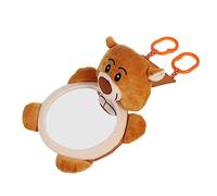 JOINPAYA Rétroviseur D'ours, Miroir Intérieur, Peluche et Acrylique, Observation Arrière Pratique, Accessoire Voiture Garçon et Filles,