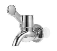 JOINPAYA Robinet de Carafe à Eau Trou de 17-21mm Compatible pour Bureaux et Restaurants en Abs Argenté Installation Simple, Remplacement Facile pour Distributeur de Boissons