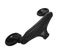 JOINPAYA Roues de Remplacement pour Poussette Bébé, Roue Avant et Arrière en Pu Silencieux avec Freins, Pédale Intégrée, Lot Complet Compatible pour Poussettes et Trotteurs, Accessoires