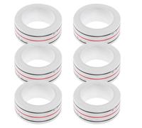 JOINPAYA Rouleau de 6 Rubans Adhésifs pour Couture Diagonale 635 MM X 10 M Ruban de Bâti Temporaire pour Quilting et Patchwork Adhésif Détachable pour Marquage Précis des Coutures