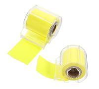 JOINPAYA Rouleaux de Notes Mémo Adhésives Jaunes Forte Adhérence en Papier, Bloc-notes Portable Créatif pour Bureau et École, Pratique pour Marquage de Catégorie