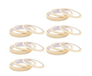 JOINPAYA Ruban Adhésif de Masquage pour Nail Art 3/5/12 Mm, 18 Rouleaux Papier Texturé Autocollant, Ruban Adhésif de Marquage Portable pour Vernis à Ongles, Stickers Décoratifs Manucure