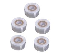 JOINPAYA Ruban De Greffage pour Plantes PE Transparent 5 Pièces pour Jardinage Extérieur Et Intérieur Film Extensible Auto-adhérent Adapté Au Bourgeonnement Et à La Protection des Arbres Fruitiers