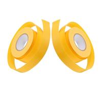 JOINPAYA Ruban de Marquage en Pvc Jaune Non Adhésif, Réutilisable et Multifonctionnel, pour Marquage Intérieur Sentiers, Lot de 2 Pièces
