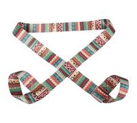 JOINPAYA Sangle de Transport pour Tapis de Yoga en Coton Ceinture Large Antidérapante et Légère Rangement Pratique pour Tapis de Fitness pour Cours de Yoga et Activités en Plein Air