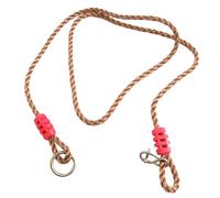 JOINPAYA Sangles Suspendre pour Balançoire Réglables Extérieur, Jardin, Camping Corde Nylon Solide, Anneau Rond Supports Résistants, Couleurs Aléatoires Adaptées Balançoires d'arbre, Hamacs