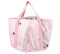 JOINPAYA Seau Pliable pour Bain de Pieds Grand Format Rose Triangle Bassine Portable pour Tremper les Pieds Paquet de Spa Adapté Camping et Voyages Bassin Multifonction Léger et Compact
