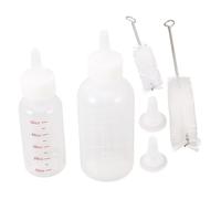 JOINPAYA Set de Biberons Réutilisables pour Petits Animaux Nourrisseurs Portables pour Chatons et Chiots et Accessoires Pratiques pour Alimentation Petits Compagnons