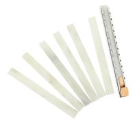 JOINPAYA Set de Crayon de Soudeur en Stéatite avec Support Rond et 6 Recharges, Accessoires de Soudage pour Marquage Clair sur Cuivre et Fer, pour Fabrication Métallique