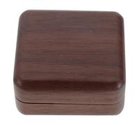 JOINPAYA Set de Médiators Noyer pour Guitare et Basse avec Étui Bois Compact Médiators Pouce et Doigt Miniatures Portables pour Ukulélé et Banjo Accessoires Musicaux Polyvalents