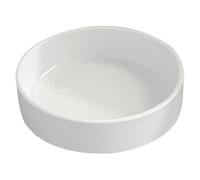 JOINPAYA Soucoupe pour Pots de Fleurs en Céramique Blanche Brillante, Petite Taille, Plateau de Drainage pour Plantes D'intérieur et Hydroponiques, Accessoire Jardinage Pratique et Solide