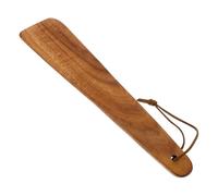 JOINPAYA Spatule en Bois Massif Multifonction Long Manche - Ustensile Cuisine Résistant à L’usure, Racloir et Tartineur à Beurre Portable, pour Maison et Préparation Culinaire