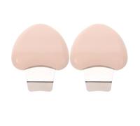 JOINPAYA Spatule Visage en Acier Inoxydable 2pcs Forme Cœur Outil Extraction Points Noirs Lifting et Raffermissement Peau Couleur Rose pour Femmes