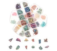 JOINPAYA Stickers Ongles Ultra-fins à Paillettes Irrégulières Coquillage, 3 Boîtes 12 Compartiments, Décoration D'ongles DIY Manucure, Accessoires Nail Art Charme Flocons pour Femmes