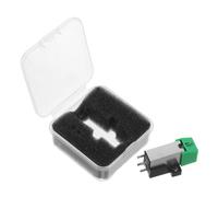 JOINPAYA Stylet de Rechange Vert At3600l pour Tourne-disque Vinyle avec Protection des Rainures et Remplacement Facile, Plastique et Métal, pour Améliorations DIY