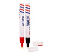 JOINPAYA Stylo à Peinture pour Tombe 2pcs, Marqueur Spécial Pierre Naturelle Couverture Forte et Marquage Clair, Plastique Résistant, pour Inscription sur Monument