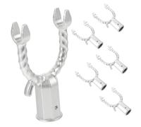 JOINPAYA Support De Branche en Alliage D'aluminium pour Arbres Fruitiers, Jardin Et Verger - Lot De 6 Supports Métalliques Robustes Redressement Maintien des Branches sous Charge