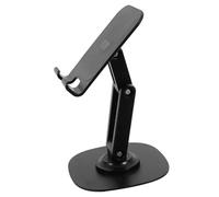 JOINPAYA Support de Téléphone Portable Structure Stable en Abs et Fer pour Bureau Rotatif 360° Angle Réglable Maison Voyages