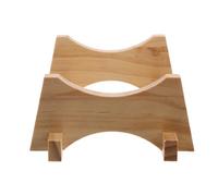 JOINPAYA Support en Bois Naturel pour Fût de 3 L - Socle Stable pour Distributeur de Boissons, Porte-Bouteilles Multifonction pour Comptoir et Événements, Support Robuste pour Bière, Vin