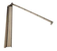 JOINPAYA Support et Pousseur Mahjong Plastique Noir et Argent Rack Réutilisable pour Jeu Américain Stable et Accessoire Essentiel pour Joueurs Sérieux