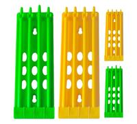 JOINPAYA Support pour Anneaux de Pattes de Pigeon Voyageur Lot de 4 Pièces Organisateur Plastique Solide pour Porte-Bagues Accessoire Pratique pour Pigeonnier et Suivi des Bagues