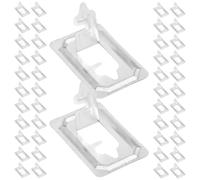 JOINPAYA Support pour Spirales de Parfum Moustique Intérieur en Métal Ignifugé, Lot de 100 Pièces, Cadre Résistant et Multifonction pour Rangement Parfum et Bois de Santal, Porte-Parfum