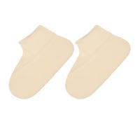 JOINPAYA Surchaussures Imperméables en Latex Blanc Taille M Protège-Chaussures Réutilisables Anti-Pluie pour Femmes Couvre-Bottes Légères et Résistantes pour Extérieur