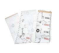 JOINPAYA Tableau De Croissance Mural 20x200 Cm Pour Garçon Et Filles Mesure De Taille Précise Toile Décorative Thème Savane Africaine Chambre Garçon Et Filles Et Crèche Suivi Croissance