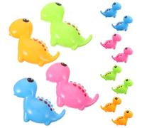 JOINPAYA Taille-Crayons Manuels pour Garçon et Filles Lot de 12 Forme Dinosaure Cartoon Plastique Coloré Affûteur Portable Scolaire Aiguisoir Petit et Pratique