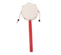 JOINPAYA Tambourin Traditionnel Pour Garçon Fille Instrument De Percussion Peau De Mouton Musical Et Sûr Pour Éveil Tout-petits Développement Sensoriel Et Coordination Main-œil