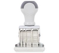 JOINPAYA Tampon Dateur à Rouleau Réglable 2022-2033 Tampon Portable Précis en Plastique et Métal Multifonction pour Bureau et École Usage Quotidien et Documents Reçus