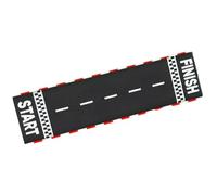 JOINPAYA Tapis de Piste de Course Absorbant Eau, 9,8 Pieds, Diatomite | Design Route avec Départ et Arrivée, Dos Antidérapant, pour Chambre, Salle de Bain, Entrée