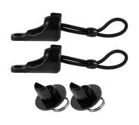 JOINPAYA Tendeurs élastiques à Boule Embouts de tendeur avec vis et Bouchons en Caoutchouc Kit pour Stores enrouleurs et Rideaux Usage Domestique