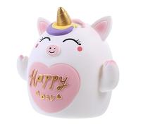 JOINPAYA Tirelire Licorne Boîte à Adorable pour Filles Décoration Maison Et Cadeau Anniversaire Coffre à Épargne Et Résistant