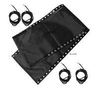 JOINPAYA Tissu de Remplacement pour Fauteuil de Massage Extérieur Cordes et Vis, Résistant la Lumière, Kit pour Chaises Longues et Transats de Jardin