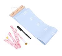 JOINPAYA Toise Murale Règle de Mesure de Hauteur Décorative Peu Encombrante et en Toile Bleue pour Garçon et Filles Maternelle