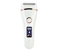 JOINPAYA Tondeuse à Cheveux Électrique Design Ergonomique Confortable et Léger Étanche pour Femmes Batterie 600mah Épilateur Visage et Corps Portable USB Rechargeable