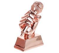 JOINPAYA Trophée Microphone pour Compétitions Musicales Trophée De Participation Créatif pour Garçon Fille pour Cérémonies Scolaires Et Événements Festifs