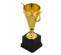 JOINPAYA Trophée Sportif en Plastique Doré, Coupe de Récompense pour Compétitions Scolaires, Trophée Participation pour Jeux de Société et Tournois Football, pour Fêtes et Remises de Prix