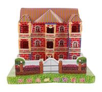 JOINPAYA Villa Style Japonerie Authentique en Papier Ancestral Papier D'ancêtre Grosse Espace Structure Spacieuse et Fête des Fantômes pour Culte des Ancêtres