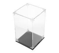 JOINPAYA Vitrine de Rangement avec Fermeture Magnétique en Acrylique Transparente Facile à Assembler , Stockage de Figurines et Objets de Collection