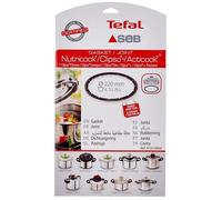 Joint 4 5-6l D 220 Mm X1010004 - Cocotte NUTRICOOK 6L INOX Ø 220 MM - SEB - Noir - Compatible lave-vaisselle