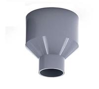 Joint À Diamètre Variable De 40 50 60 100 Mm, Réducteur D'interface De Conversion De Tuyau D'échappement En Plastique, Tuyau Réducteur De Tuyau D'échappement De Fumée À Petite Extrémité(Inner diameter