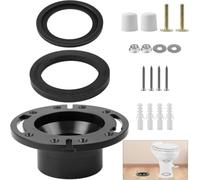 Joint à Lèvre Toilette Camping Car pour Thetford et Autres - Kit Complet avec pour bride pour sol 3 Pouces Résistant aux Fuites et Désagréables