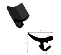 Joint à lèvres pour coulisse volet roulant - Bubendorff 255014